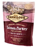 Carnilove Salmon & Turkey for Kittens Healthy Growth 400 g