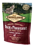 Carnilove Duck & Pheasant for Adult Cats Hairball Control 400 g