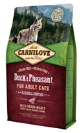 Carnilove Duck & Pheasant for Adult Cats Hairball Control 2 kg - Granule pro kočky, krmivo pro kočky