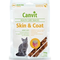 Canvit snack cat Skin & Coat 100 g - Výprodej