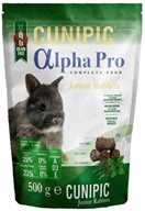 Cunipic Alpha Pro Rabbit Junior - králík mladý 500 g - Výprodej