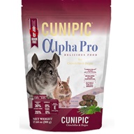 Cunipic Alpha Pro Chinchilla - činčila 500 g - Výprodej