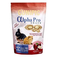 Cunipic Alpha Pro Snack Apple - jablko 50 g - Výprodej