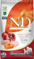 N&D Grain Free Adult M/L Pumpkin Chicken & Pomegranate 2,5 kg - Granule pro psy