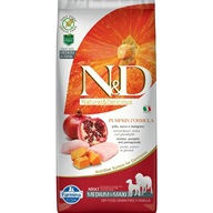 N&D Grain Free Adult M/L Pumpkin Chicken & Pomegranate 12 kg - Granule pro psy