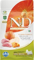 N&D Grain Free Adult Mini Pumpkin Boar & Apple 800 g - Granule pro psy