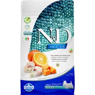 N&D Grain Free Adult Mini Pumpkin Codfish & Orange 800 g - Granule pro psy