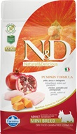 N&D Grain Free Adult Mini Pumpkin Chicken & Pomergranate 800 g - Granule pro psy