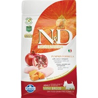 N&D Grain Free Adult Mini Pumpkin Chicken & Pomergranate 800 g - Granule s krátkou exp.
