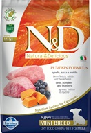 N&D Grain Free Puppy Mini Pumpkin Lamb & Blueberry 7 kg - Granule pro psy