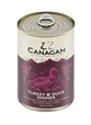 Canagan konzerva krůta a kachna 400 g - Konzervy pro psy