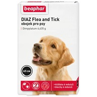 Beaphar DIAZ Flea & Tick obojek pro psy 65 cm - Výprodej