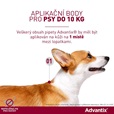 Advantix spot-on pro psy 1,5-4 kg 1x 0,4 ml - Letní tipy