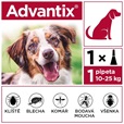 Advantix spot-on pro psy 10-25 kg 1x 2,5 ml - Letní tipy