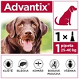 Advantix spot-on pro psy 25-40 kg 1x 4 ml - Antiparazitika pro psy, pinzety na klíšťata