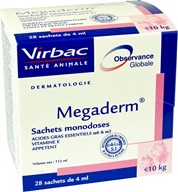 Megaderm a.u.v. 28x4ml - Doplňky výživy, zubní péče
