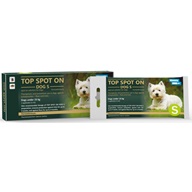 Top spot-on S pro psy do 15 kg 1x 1 ml - Pipety (Spot On)