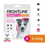 Frontline TRI-ACT spot-on S pro psy 5-10 kg 1x 1 ml
