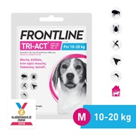 Frontline TRI-ACT spot-on M pro psy 10-20 kg 1x 2 ml - Pipety (Spot On)