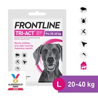 Frontline TRI-ACT spot-on L pro psy 20-40 kg 1x 4 ml - Výprodej