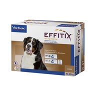 Effitix Spot-on XL a.u.v. 402mg/3600mg sol 4x6,6ml - Pipety (Spot On)