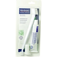 Virbac C.E.T. zubní pasta drůbeží - sada 70 g + 2 kartáčky - Výprodej