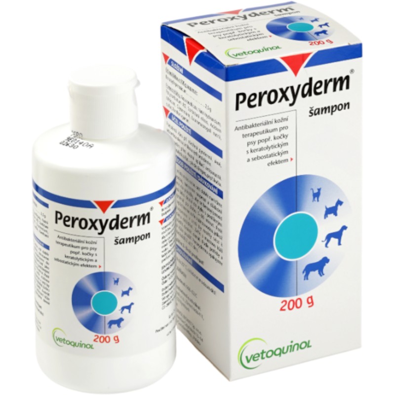 Peroxyderm shampoo 200 ml Kosmetika pro psy Zvěrokruh
