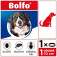 Bolfo obojek pro velké psy 70 cm - Antiparazitika pro psy, pinzety na klíšťata
