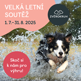 Velká letní soutěž! Nakupte ve ZVĚROKRUHU a vyhrajte ceny v celkové hodnotě 18 000 Kč!