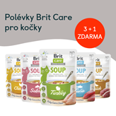 Brit Care Soup pro kočky v akci 3 + 1 ZDARMA a další výhodné nákupy!