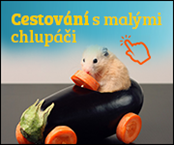 cestování s malými chlupáči