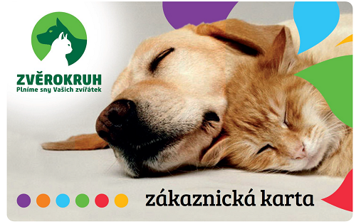 zákaznická karta zvěrokruh v novém designu