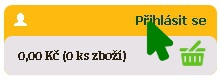 přihlášení