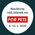 Na veletrhu FOR PETS 2026 budeme opět se spoustu akcí a novinek!