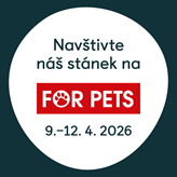 Na veletrhu FOR PETS 2026 budeme opět se spoustu akcí a novinek!