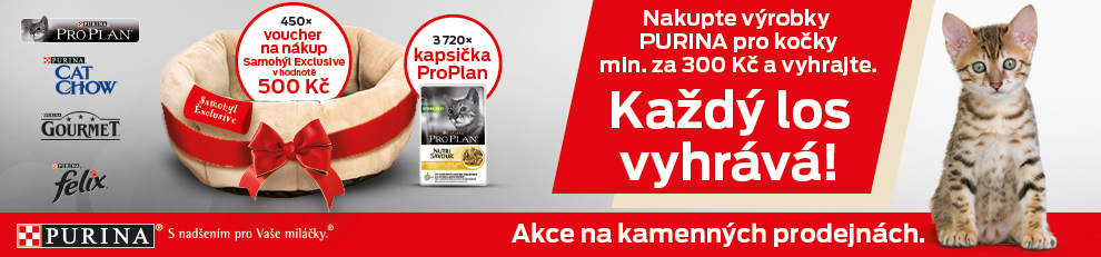 stírací losy Purina